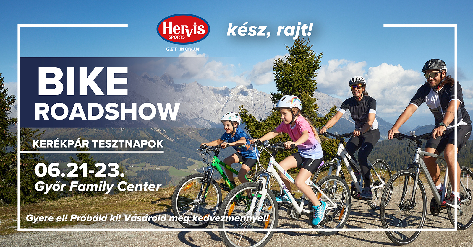 BIKE ROADSHOW GYOR FAMILY CENTER 2024